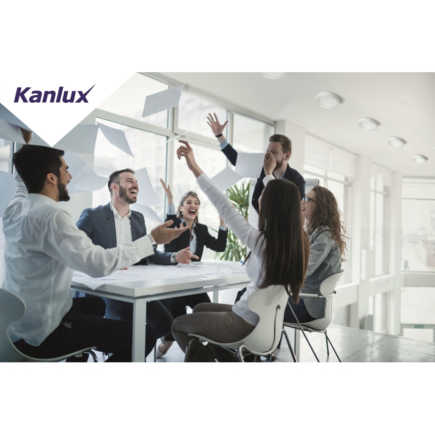 Iluminação embutida de casa de banho LED ROUNDA LED/6W/230V IP44 preta d. 12 cm