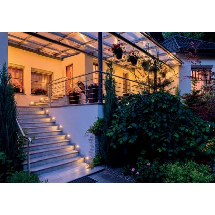 LED Luz embutida GLASI LED/3W/230V 3000K IP44 branco