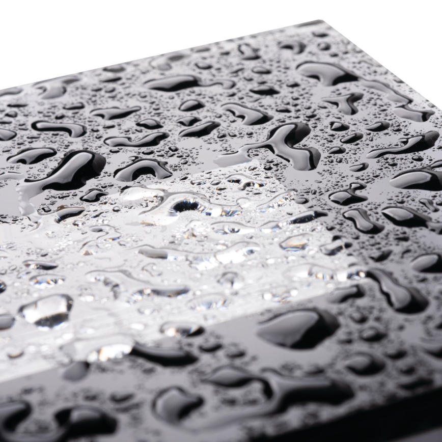 LED Luz embutida GLASI LED/3W/230V 4000K IP44 preto antigo