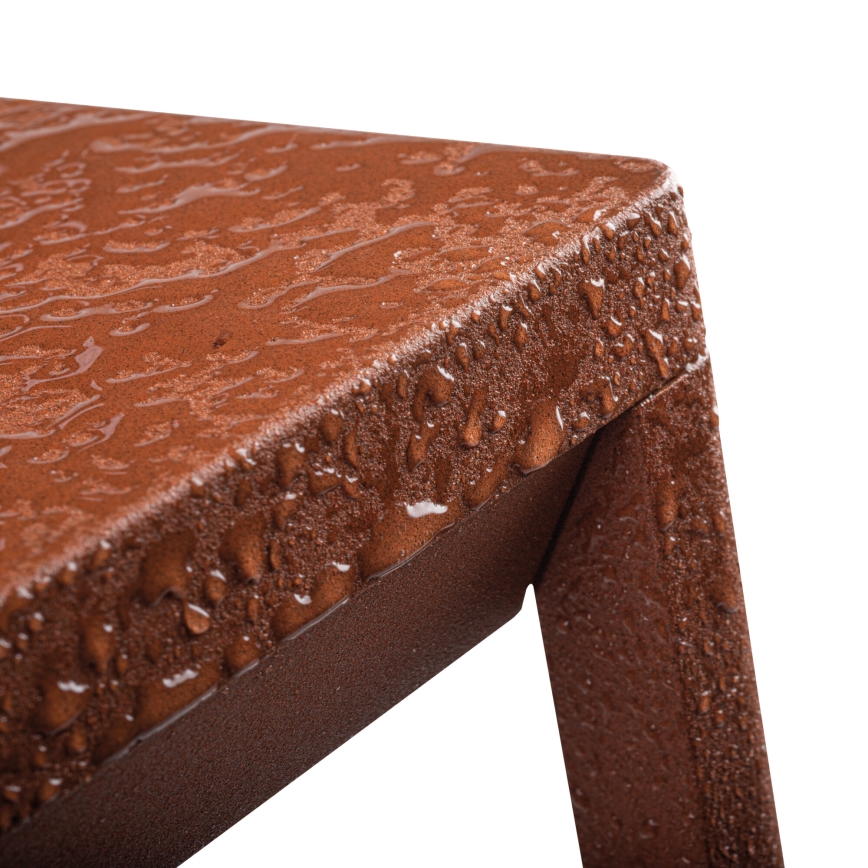 Iluminação de parede exterior VIMO 1xE27/15W/230V IP44 cobre