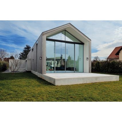 Iluminação de parede exterior com sensor VIMO 1xE27/15W/230V IP44