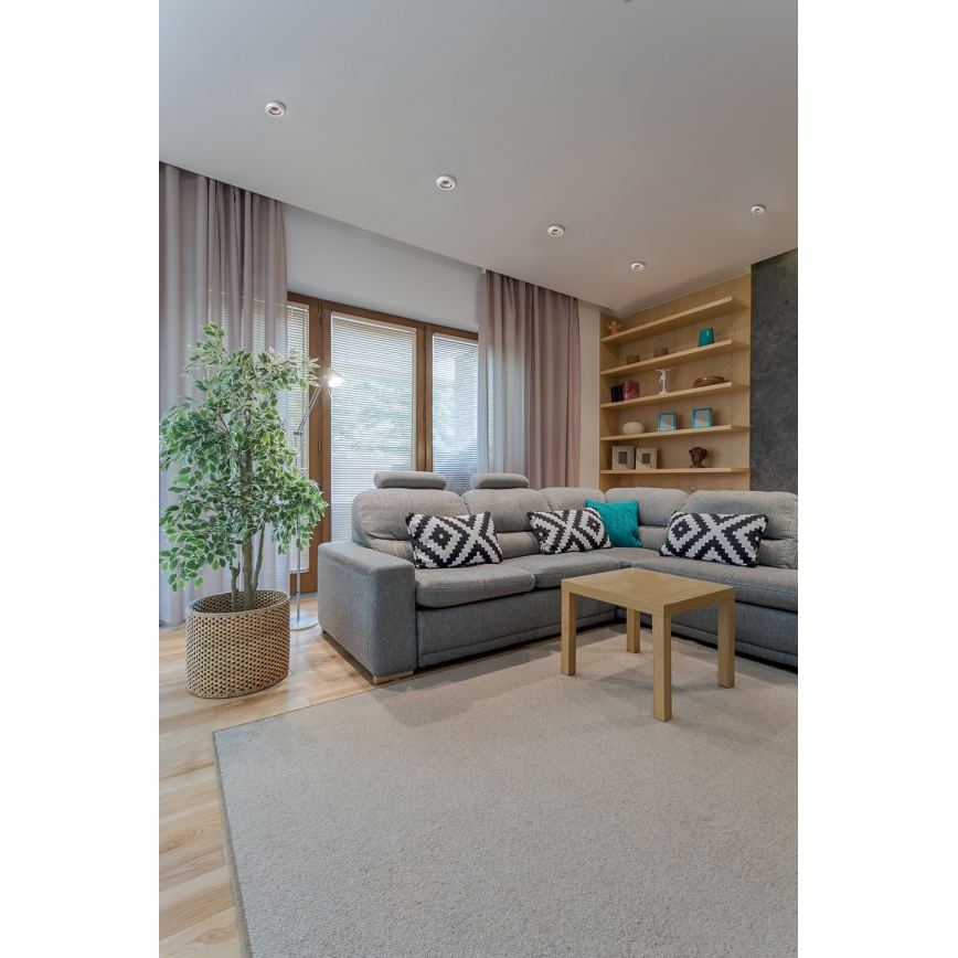 Iluminação embutida ELICEO GU10/10W branco/dourado