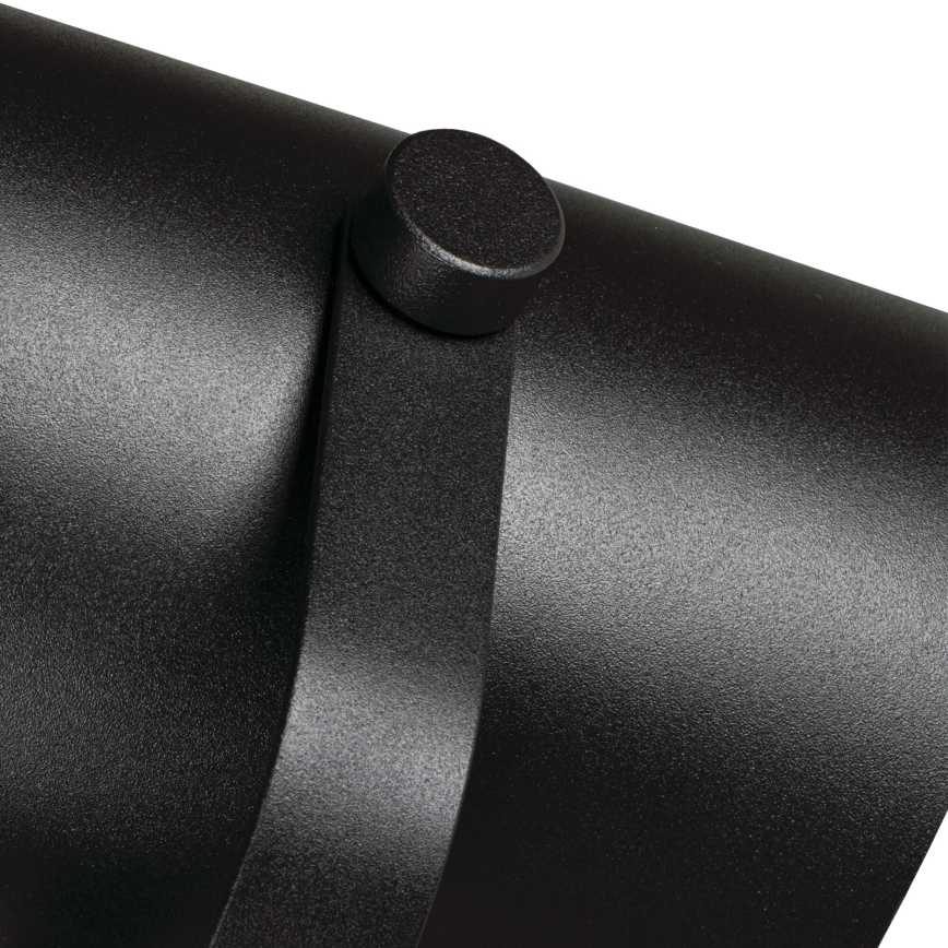 Lâmpada de mesa LARATA 1xE27/5W/230V preta