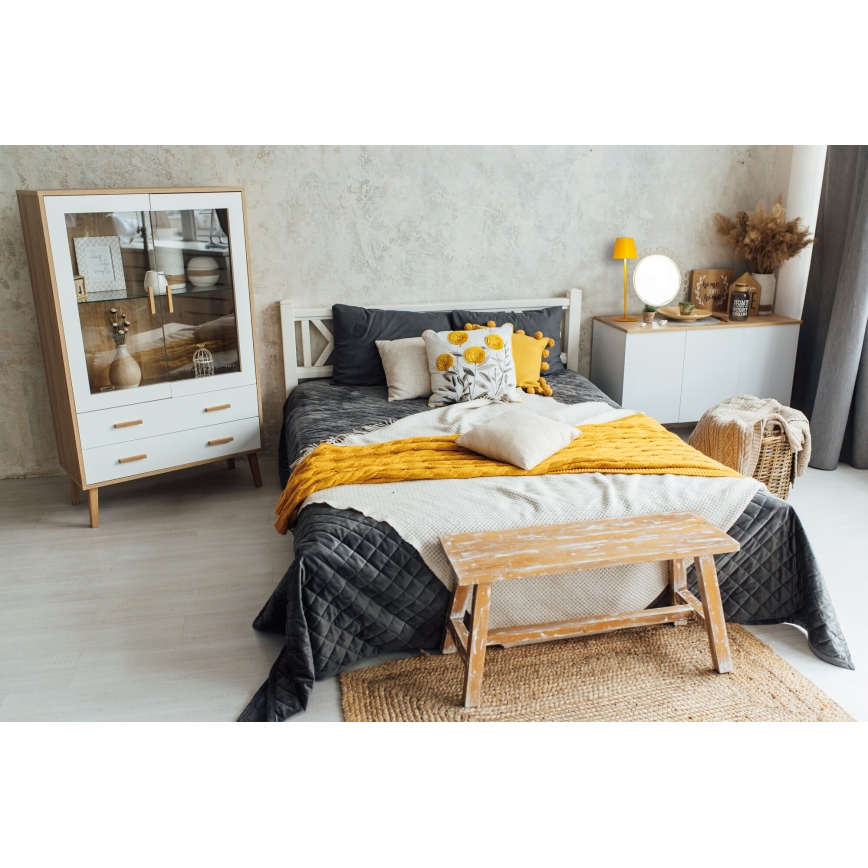 LED Candeeiro de mesa recarregável com regulação INITA LED/1,2W/1800 mAh IP54 amarelo