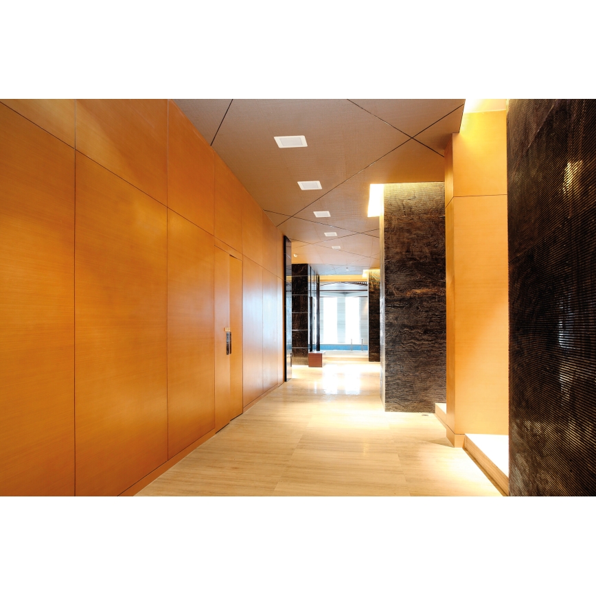 LED luminária de embutir para casa de banho TAVO LED/24W/230V 3000/4000/6000K 22x22 cm IP44 branca