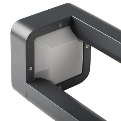 Aplique de parede para exterior PEVO 1xGX53/11W/230V IP44 antracite