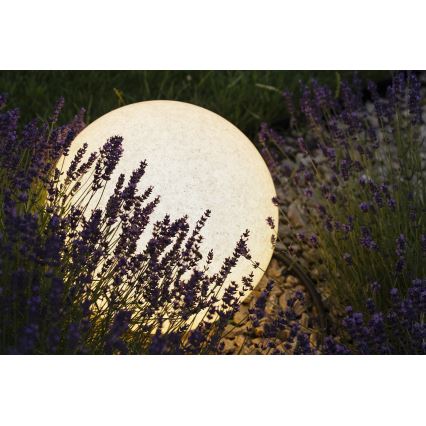 Luminária exterior STONO 1xE27/25W/230V diâmetro 49 cm IP65