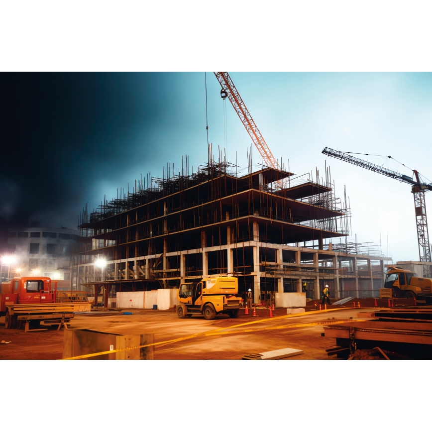 Projetor LED regulável com painel solar e sensor crepuscular LED/15W/15000 mAh 3,2V IP65 + controlo remoto