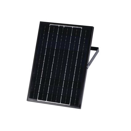 Projetor LED regulável com painel solar e sensor crepuscular LED/15W/15000 mAh 3,2V IP65 + controlo remoto