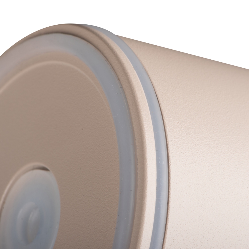 Foco exterior AQILO 1xGU10/7W/230V IP65 bege