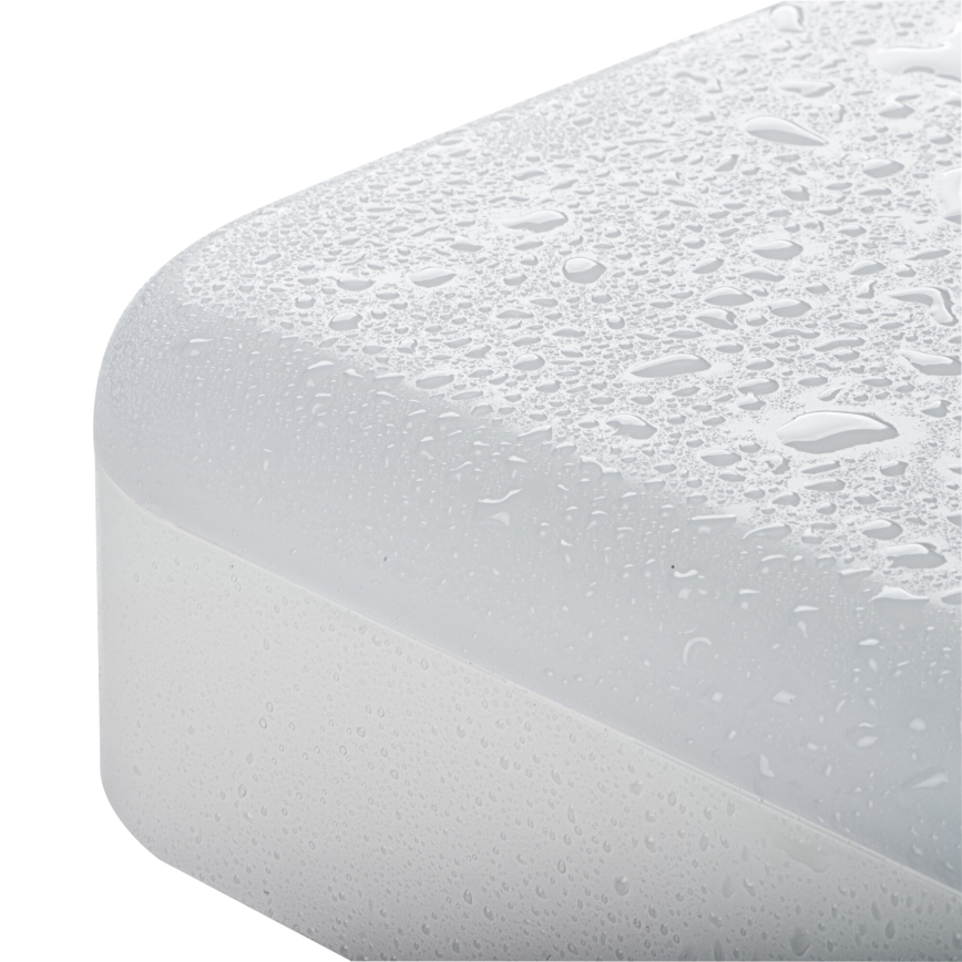 Iluminação de teto de trabalho LED IPER LED/19W/230V IK10 IP65 angular branco