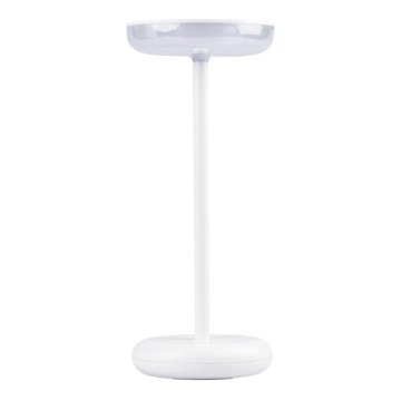 Kanlux 37310 - Candeeiro LED recarregável com regulação FLUXY LED/1,7W/1800 mAh IP44 branco