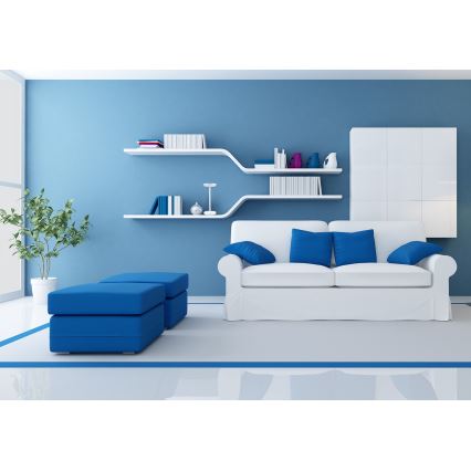 Kanlux 37310 - Candeeiro LED recarregável com regulação FLUXY LED/1,7W/1800 mAh IP44 branco