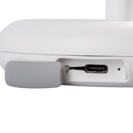 Kanlux 37310 - Candeeiro LED recarregável com regulação FLUXY LED/1,7W/1800 mAh IP44 branco