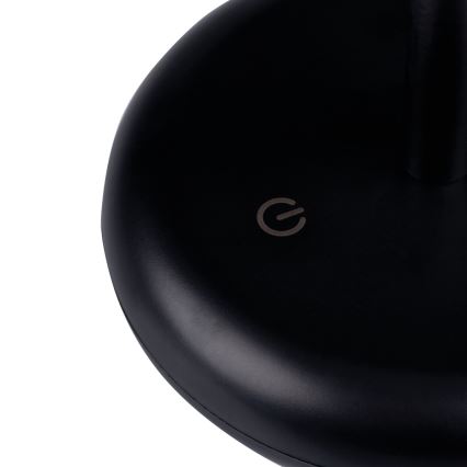 Kanlux 37311 - Candeeiro LED recarregável com regulação  FLUXY LED/1,7W/1800 mAh IP44 preto