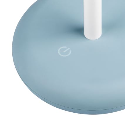 Kanlux 37312 - Candeeiro LED recarregável com regulação FLUXY LED/1,7W/1800 mAh IP44 azul