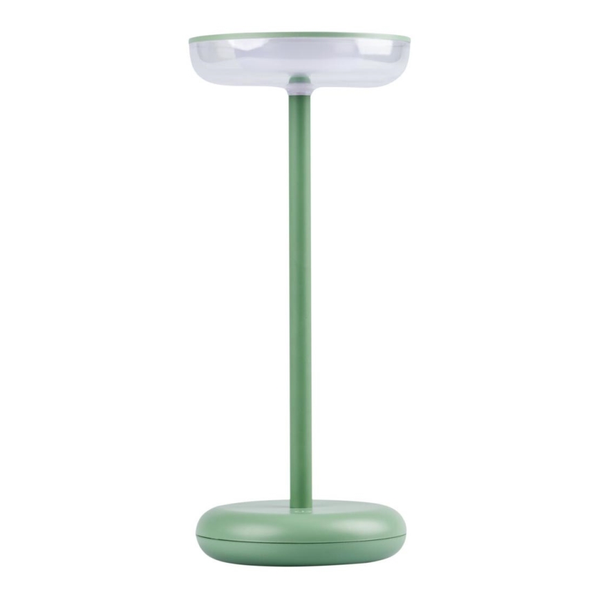 Kanlux 37313- Candeeiro LED recarregável com regulação FLUXY LED/1,7W/1800 mAh IP44 verde