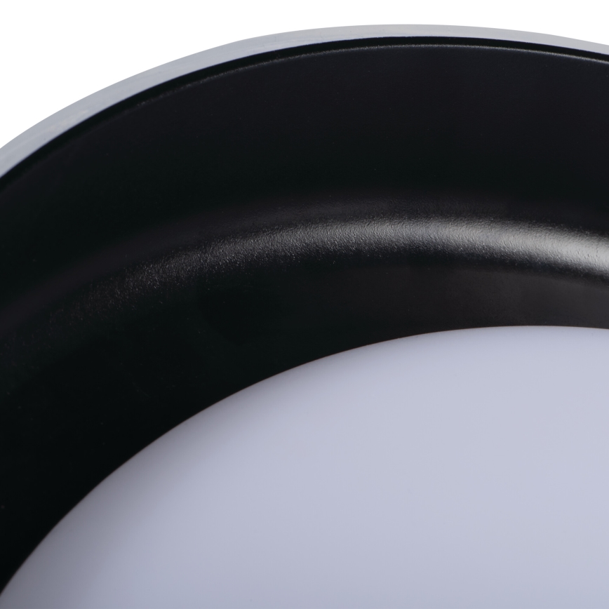 Iluminação de teto LED NIFU LED/17,8W/230V diâmetro 43 cm branco/preto