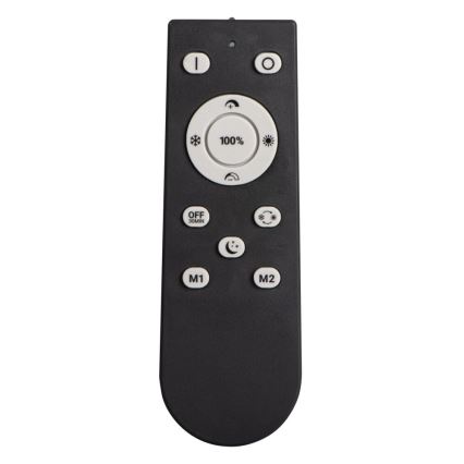 Iluminação de teto LED com regulação ARVOS LED/37W/230V preto + controlo remoto