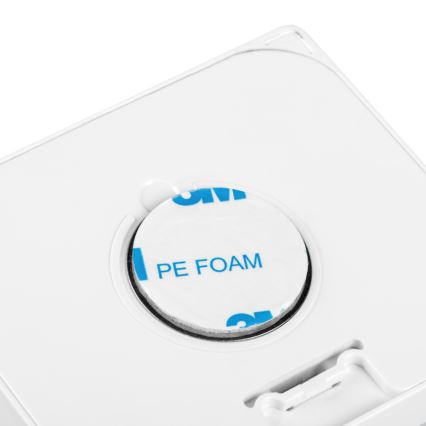 Kanlux 37392 - Candeeiro de embutir LED com sensor de movimento e anoitecer IRS LED/0,3W/3xAAA IP54 branco