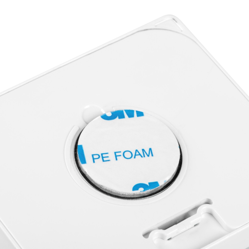 Kanlux 37392 - Candeeiro de embutir LED com sensor de movimento e anoitecer IRS LED/0,3W/3xAAA IP54 branco