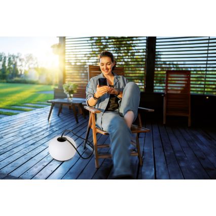 Candeeiro recarregável para exterior com regulação da intensidade da luz STONO LED/1W/3000 mAh IP54