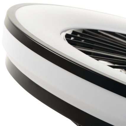 Luminária de teto LED dimmerizável com ventilador PLAVE LED/48W/230V 3000/4000/6500K + controlo remoto