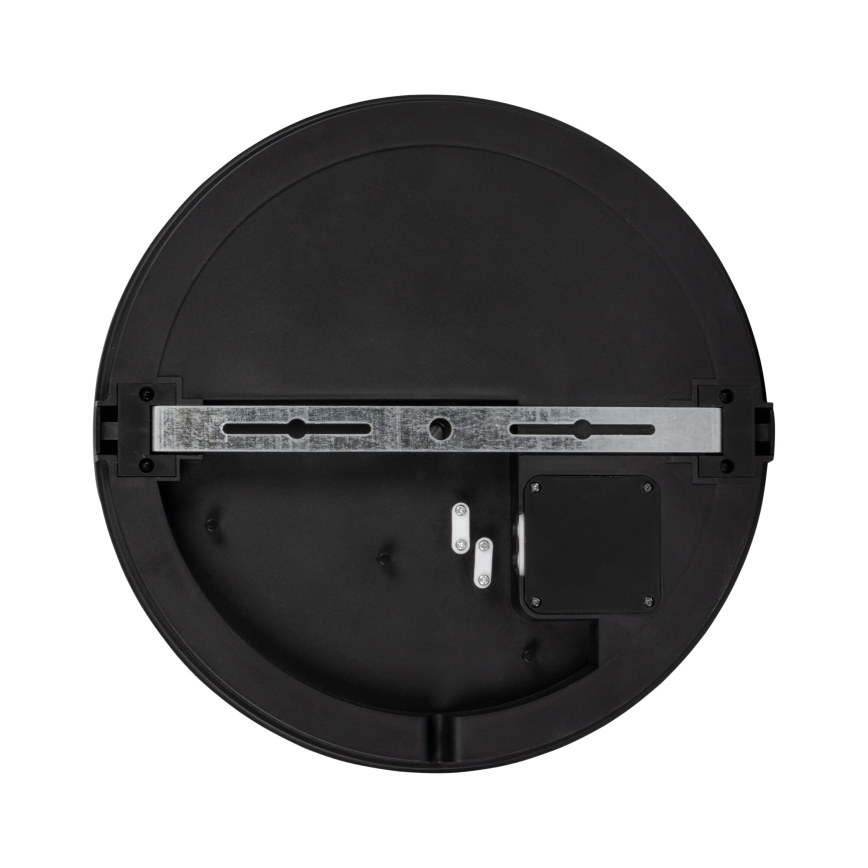 Iluminação de teto exterior LED BENO E LED/12W/230V 3000/4000/6500K diâmetro 20 cm IP65 preto