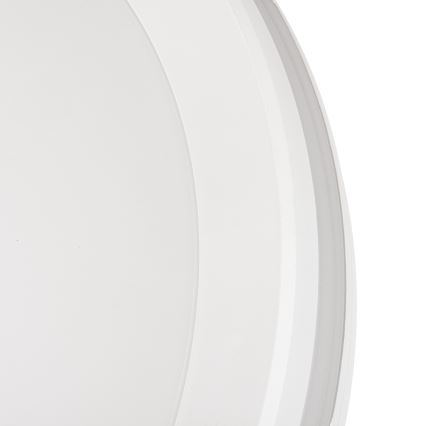 Iluminação de teto exterior LED BENO E LED/30W/230V 3000/4000/6500K diâmetro 30 cm IP65 branco