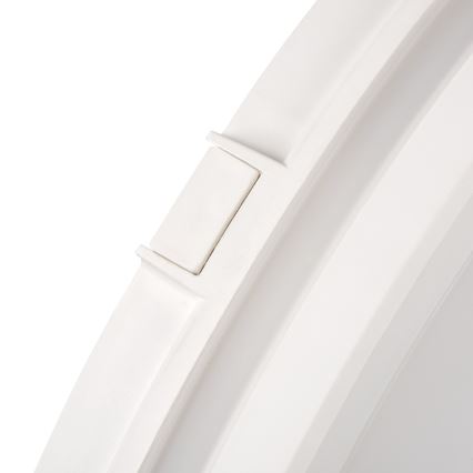 Iluminação de teto exterior LED BENO E LED/30W/230V 3000/4000/6500K diâmetro 30 cm IP65 branco
