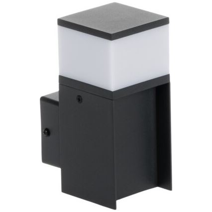 Luminária de parede exterior DASTEN 1xG9/11W/230V IP44 preta
