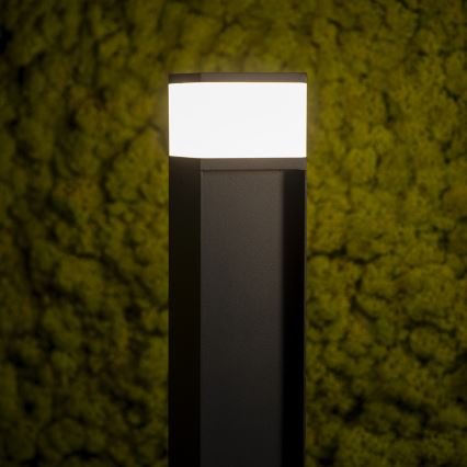 Candeeiro exterior DASTEN 1xG9/11W/230V 80 cm IP44 preto