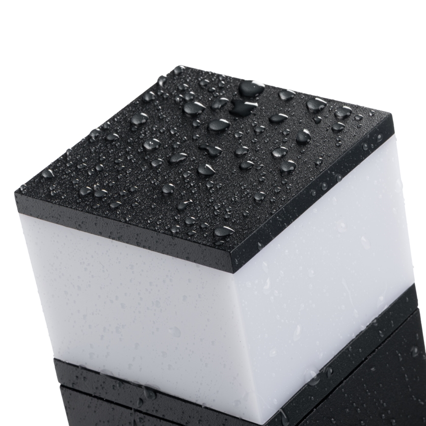 Candeeiro exterior DASTEN 1xG9/11W/230V 80 cm IP44 preto