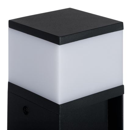 Candeeiro exterior com 2 tomadas DASTEN 1xG9/11W/230V 80 cm IP44 preto