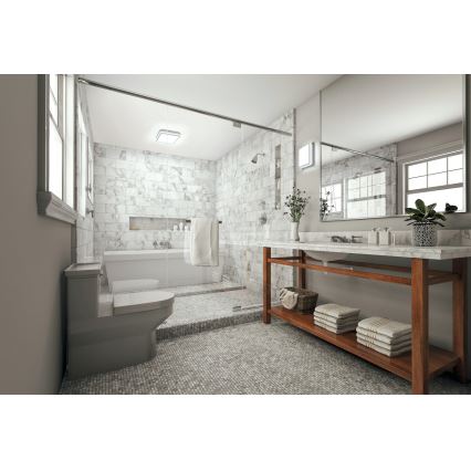 Luminária de teto LED para exterior BENO LED/12/18W/230V 3000/3500/4000K IP65 branca quadrada