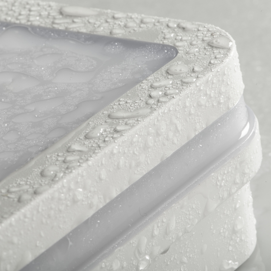 Luminária de teto LED para exterior BENO LED/12/18W/230V 3000/3500/4000K IP65 branca quadrada