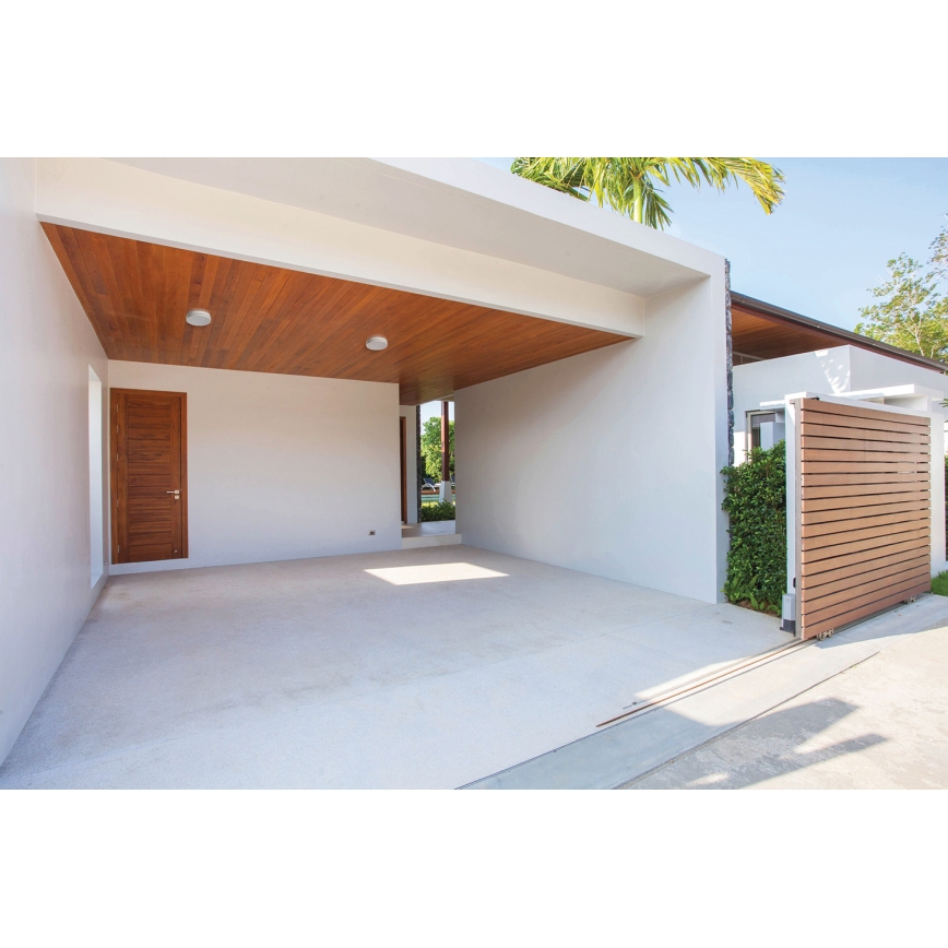 Iluminação de teto exterior LED com sensor de movimento BENO LED/12/18W/230V 3000/3500/4000K IP65 branco redondo