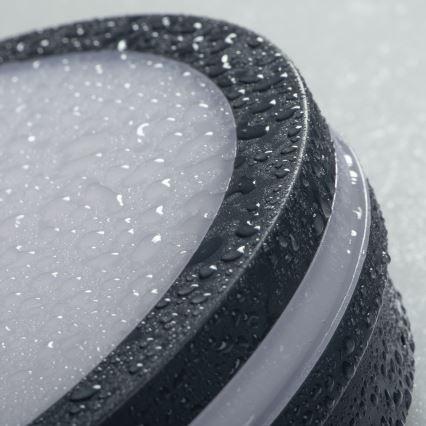 Iluminação de teto exterior LED com sensor de movimento BENO LED/12/18W/230V 3000/3500/4000K IP65 antracite redondo