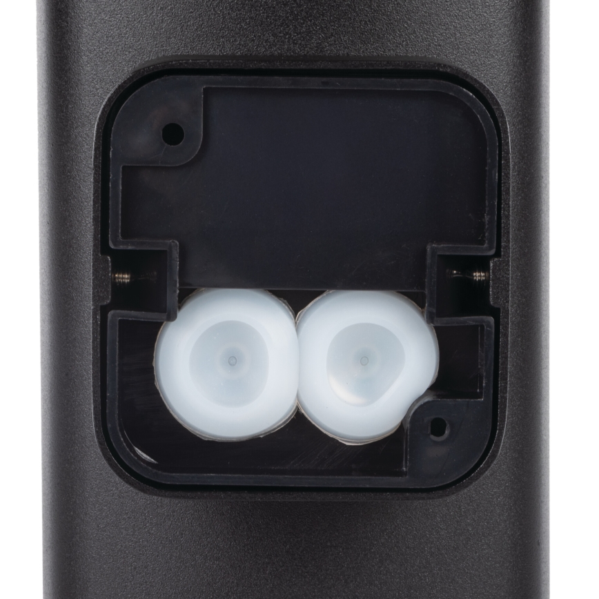 Iluminação de parede exterior ZEVI 2xGU10/10W/230V IP54 preto