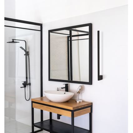 Luminária de parede LED exterior YALTE LED/10W/230V 4000K IP54 preta