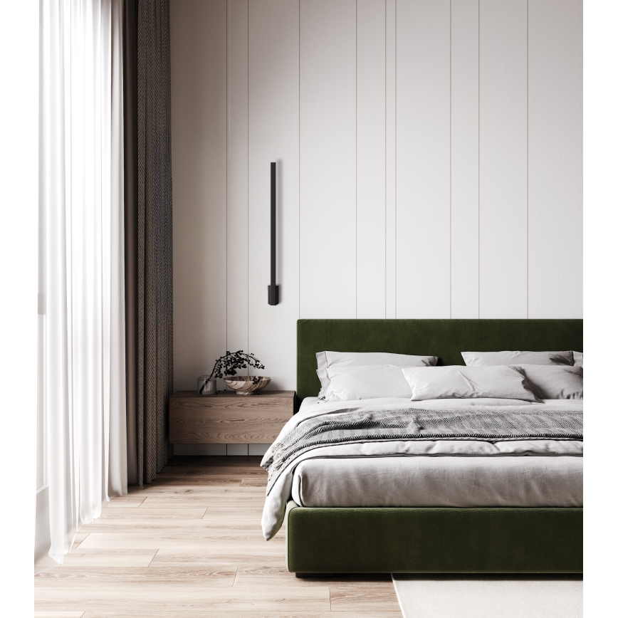 Luminária de parede LED exterior YALTE LED/10W/230V 4000K IP54 preta