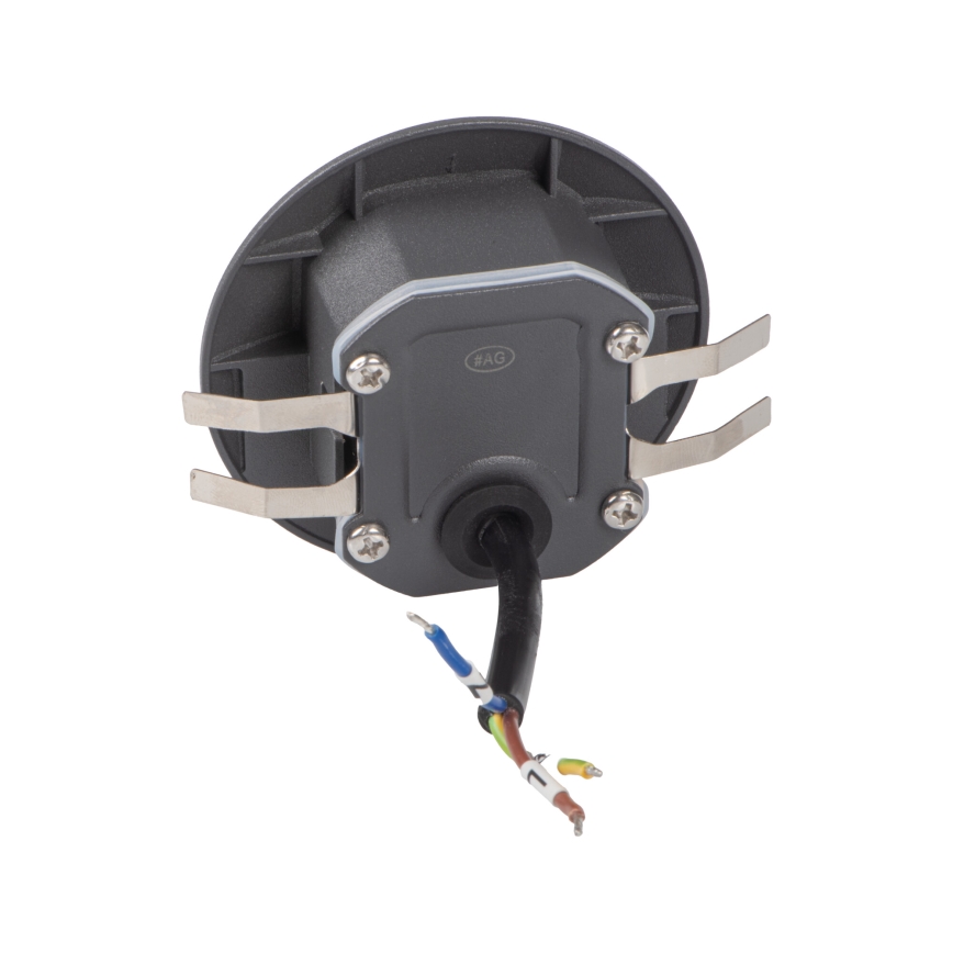 Luminária LED para escadas EXIN LED/2,5W/230V 3000K IP65 antracite redonda