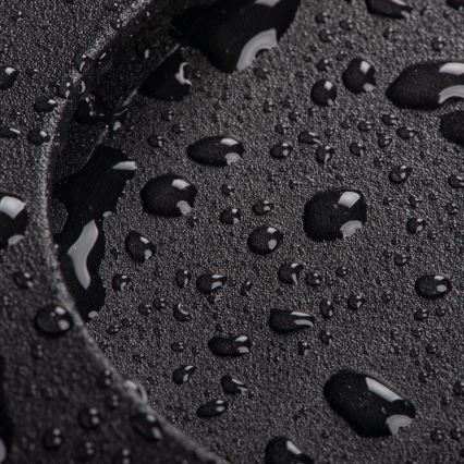 Luminária LED para escadas EXIN LED/2,5W/230V 4000K IP65 preta quadrada