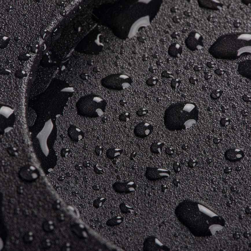 Candeeiro LED para escadas com sensor de movimento e de crepúsculo EXIN LED/2,5W/230V 4000K IP65 preto quadrado