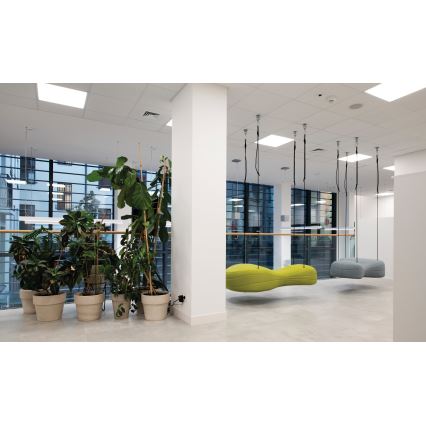 Painel LED embutido para tecto BLINGO AIO LED/38W/230V 3000/4000/6500K 60x60 cm IRC 90