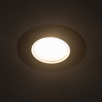 Luminária LED de embutir FIZU LED/4W/230V 3000/4000/6500K preta