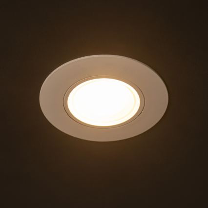 Luminária LED embutida para teto FIZU LED/4W/230V 3000/4000/6500K branca