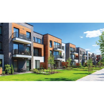 Aplique de parede exterior LED LERTO LED/12W/230V IP54 preto