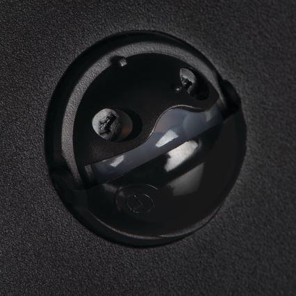 Aplique de parede para exterior LED com sensor de movimento e crepuscular XERTO LED/20W/230V 3000/4000/6500K IP44 preto