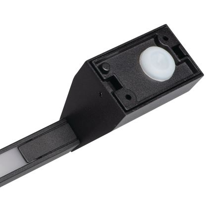 Arandela LED para exterior YALTE LED/9W/230V 3000/4000/6500K 61,5 cm IP54 preta